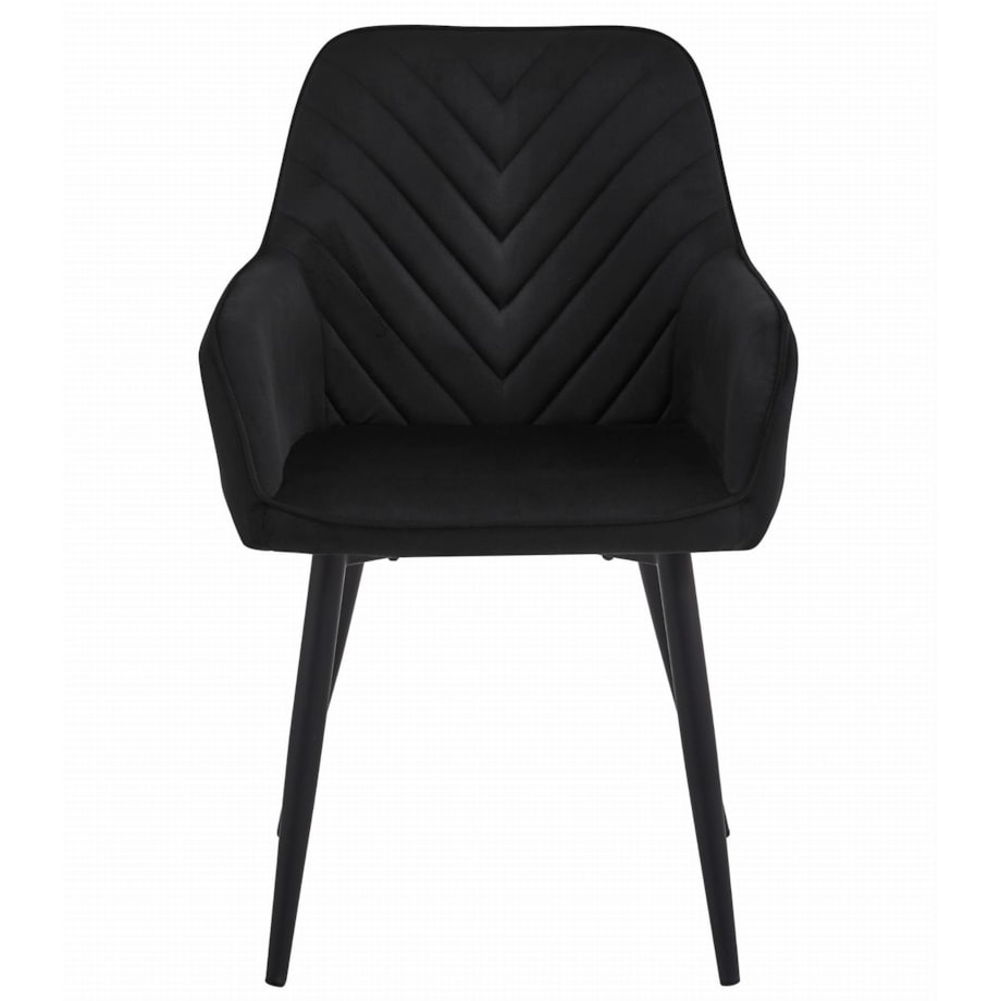 Krzesło Do Jadalni Kuchni Salonu Nana Czarne
