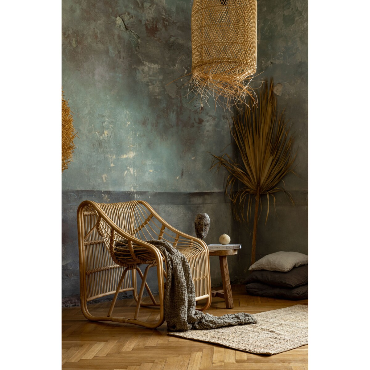 Rattanowy fotel GAYA