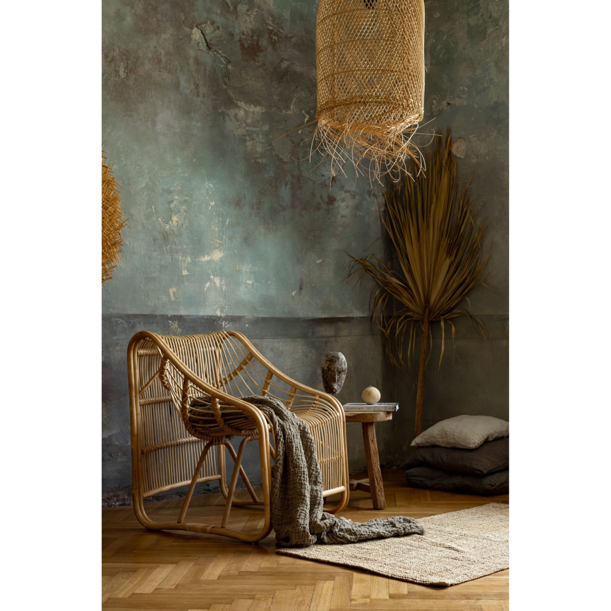 Rattanowy fotel GAYA