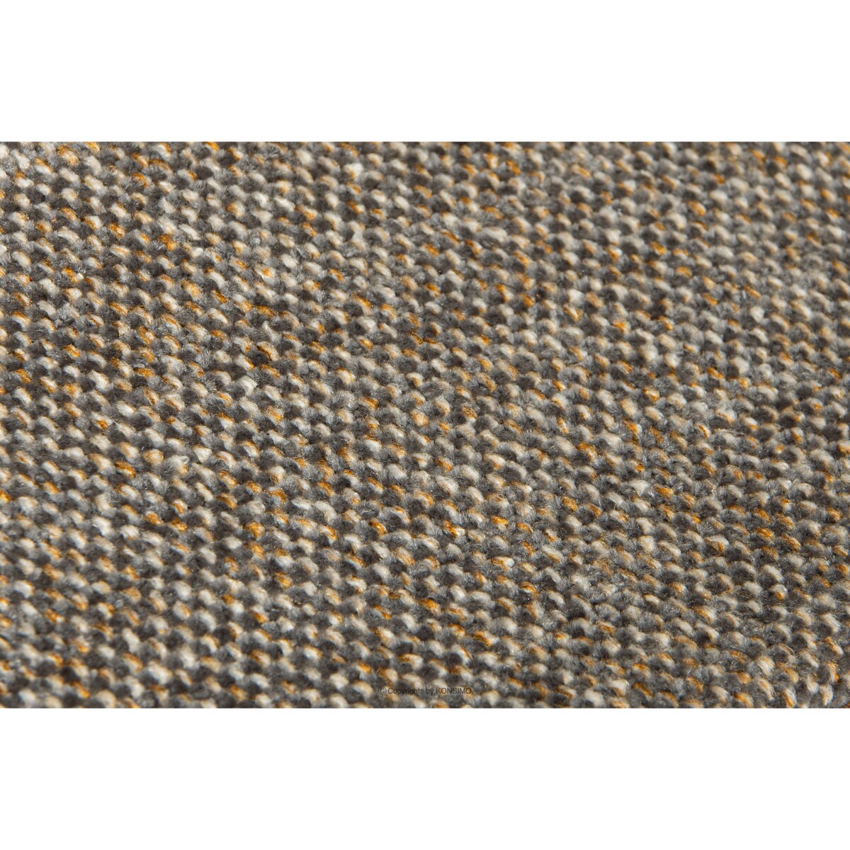 KONSIMO ORIO Sofa 3-osobowa, kolor brązowy