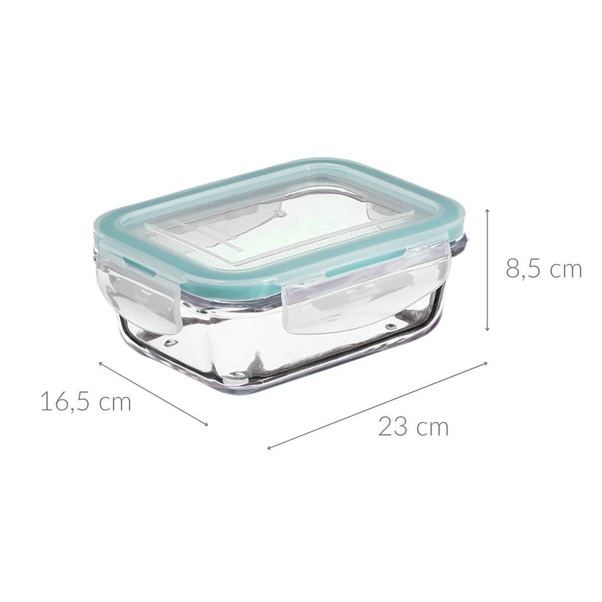 Pojemnik na żywność z hermetycznym zamknięciem, 1730 ml