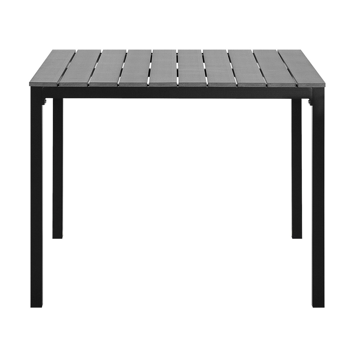 Stół ogrodowy szary 95 x 95 cm PRATO