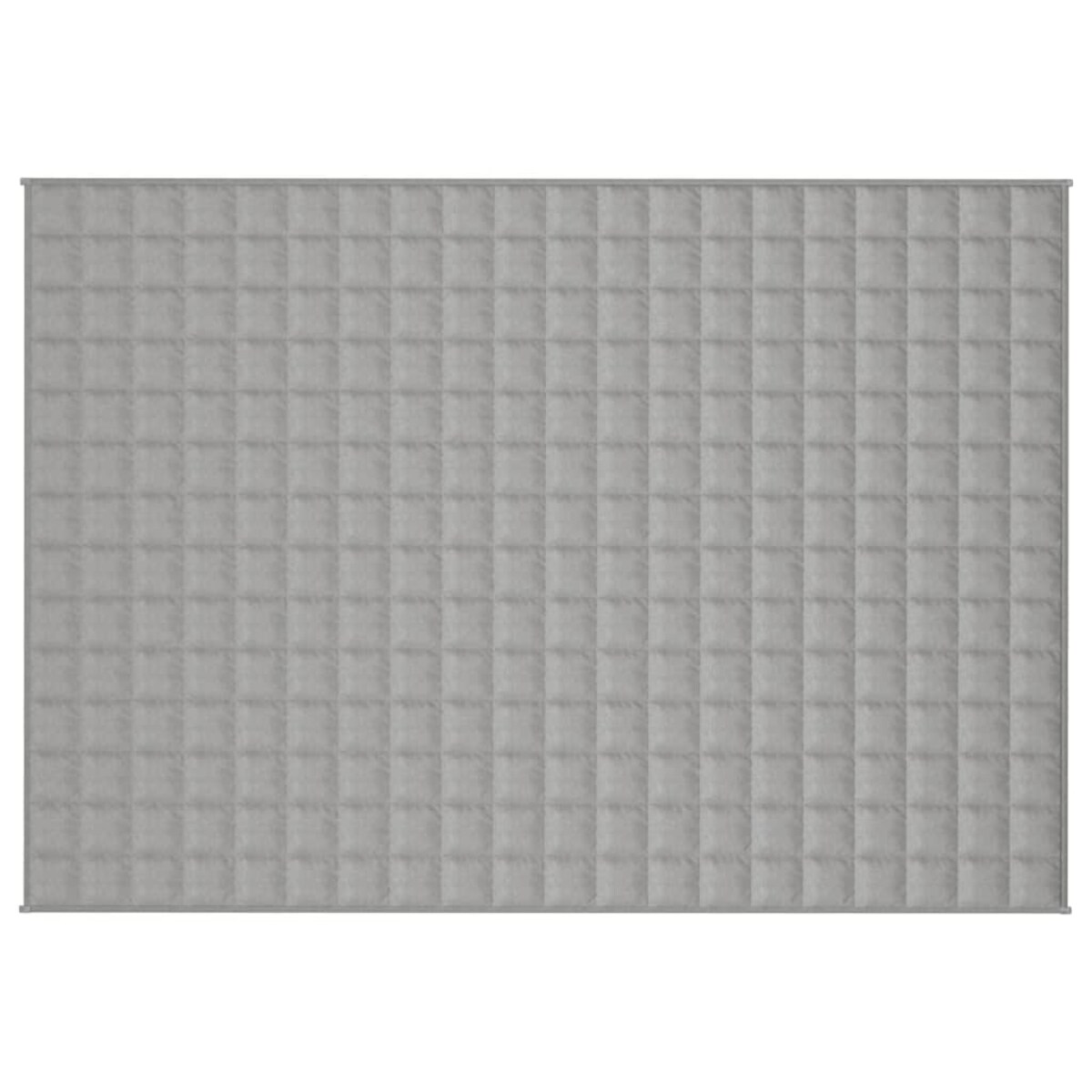 vidaXL Koc obciążeniowy, szary, 140x200 cm, 6 kg, tkanina