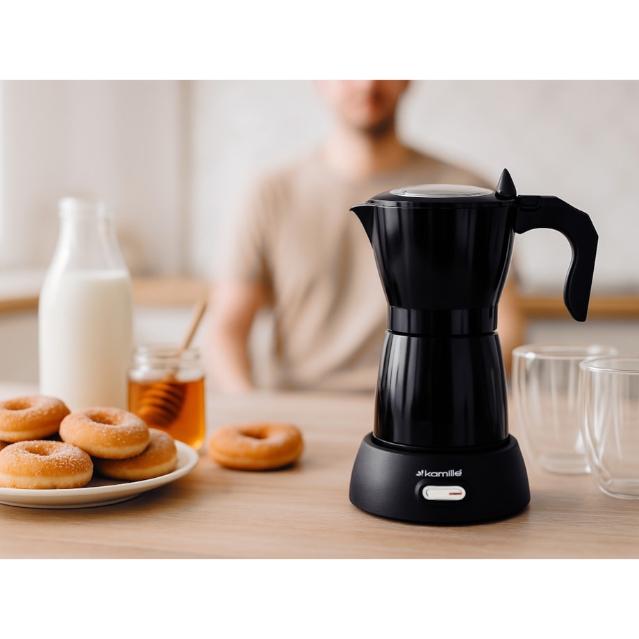 Kawiarka kafeterka mokina elektryczna ekspres do kawy 300ml KAMILLE