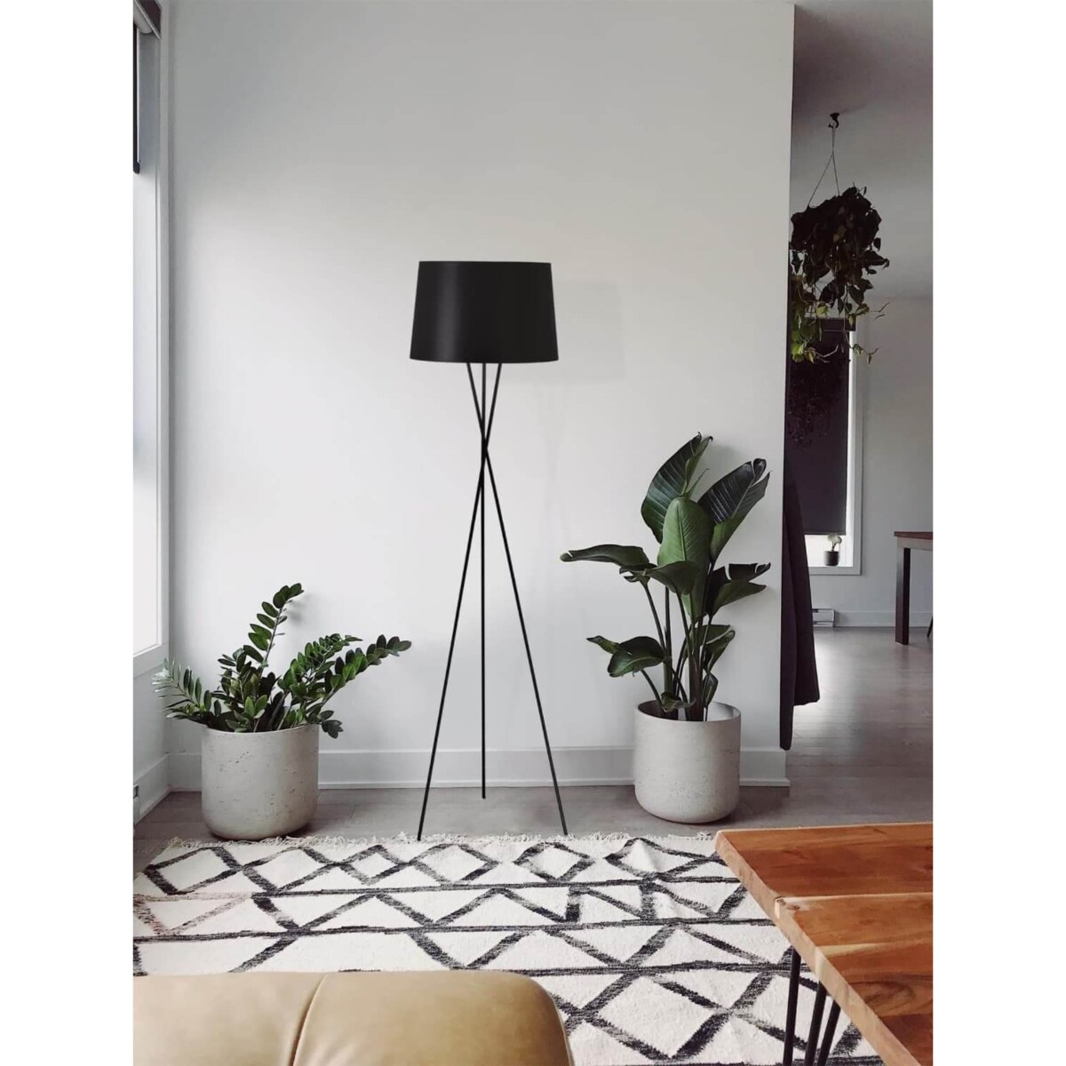 Lampa podłogowa K-4353 z serii REMI BLACK