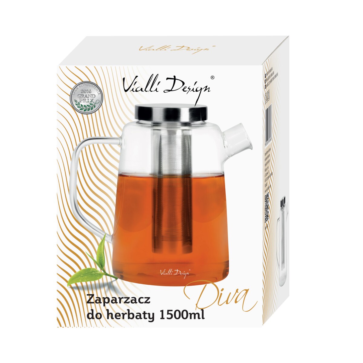 Zaparzacz do herbaty 1500ml DIVA 26568