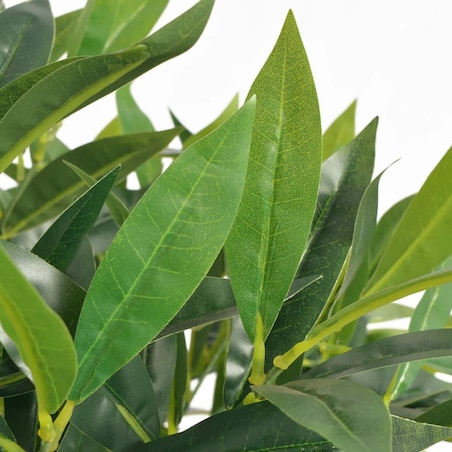 vidaXL Sztuczne drzewko laurowe z doniczką, 125 cm, zielony