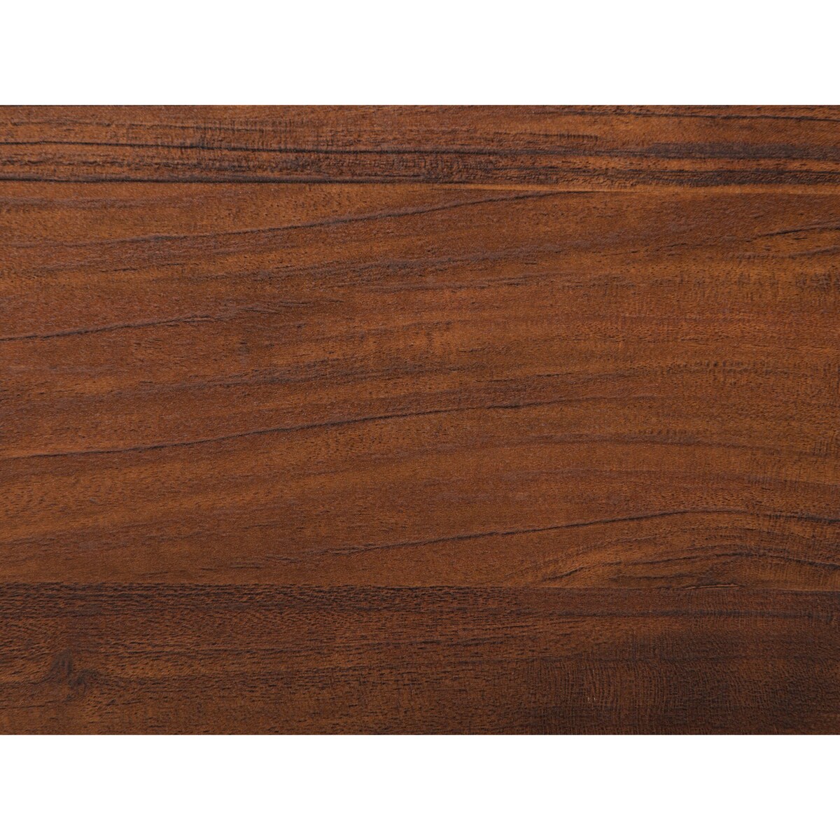 Łóżko 160 x 200 cm ciemne drewno MIALET