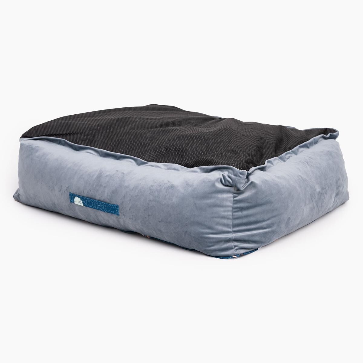 Kanapa ortopedyczna welurowa "Psutomaki" - Rozmiar: S