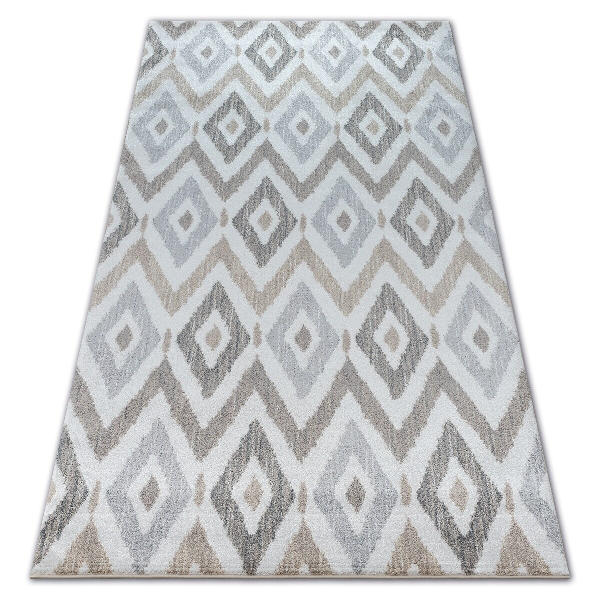 Dywan SOFT 6024 ROMBY krem / beż / brąz 80x150 cm