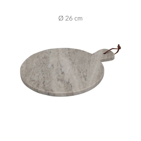 Okrągła deska do krojenia, marmur, Ø 26 cm
