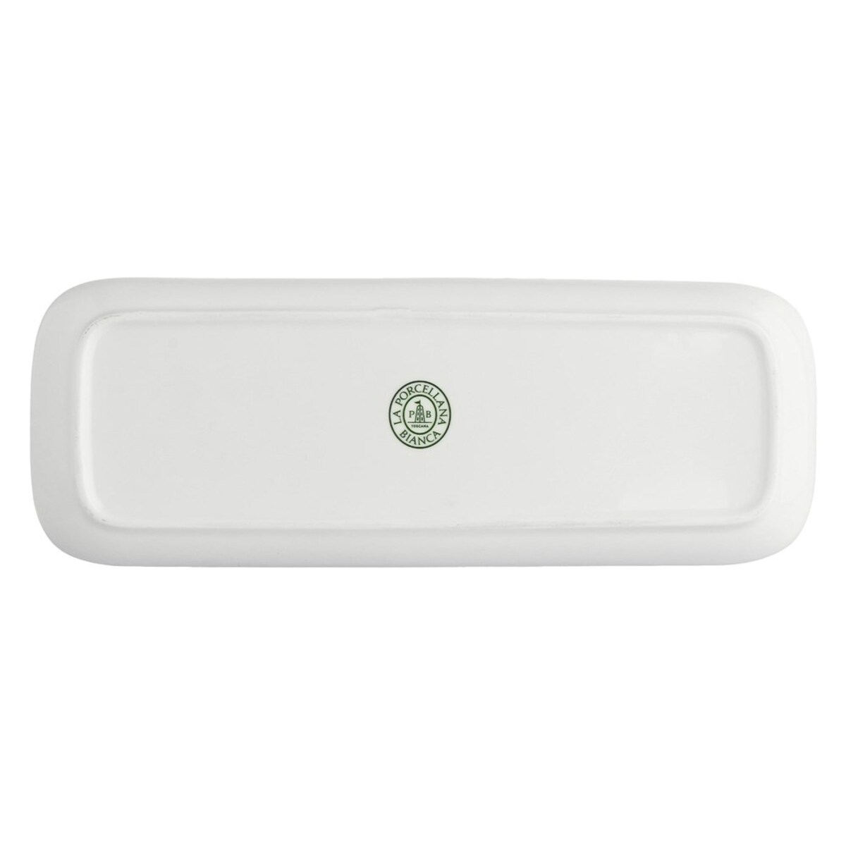 Zestaw 4 tac prostokątnych Essenziale New Age - Biały, 30 x 11 cm