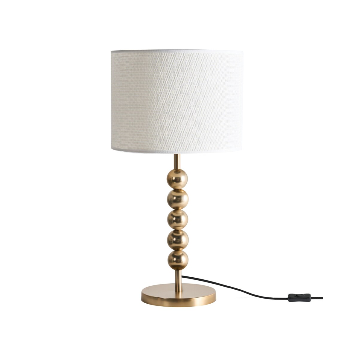 Lampa stołowa LOKY Metal Mosiężny