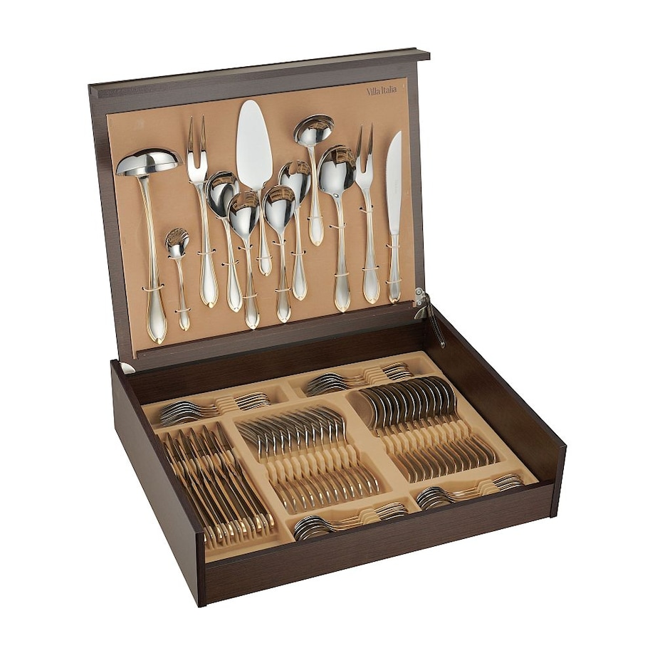 VILLA ITALIA Zestaw sztućców na 12 osób 72 elementy ACAPULCO