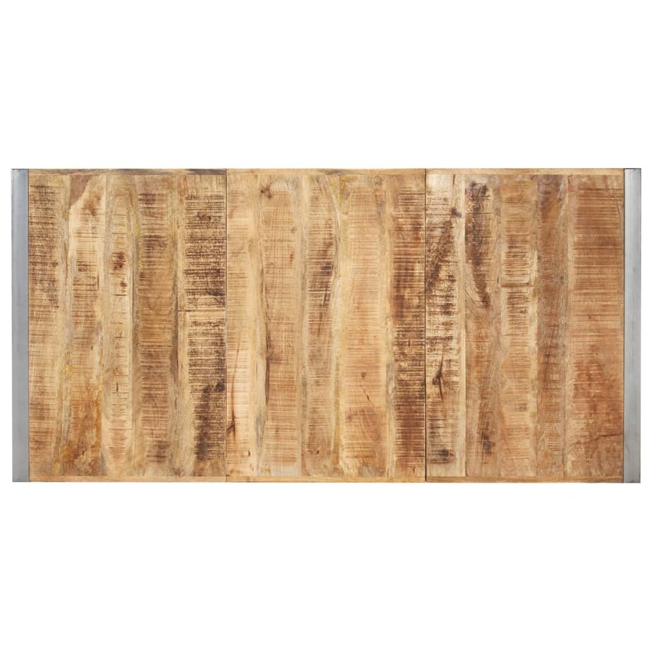 vidaXL Stół jadalniany, 180 x 90 x 75 cm, lite, surowe drewno mango