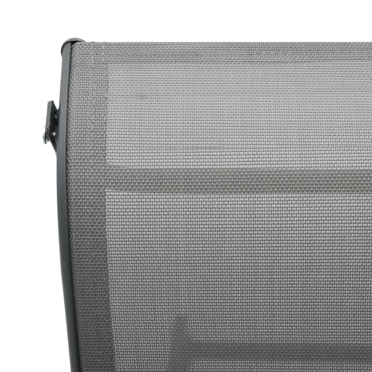 vidaXL Leżak, aluminium i tworzywo textilene