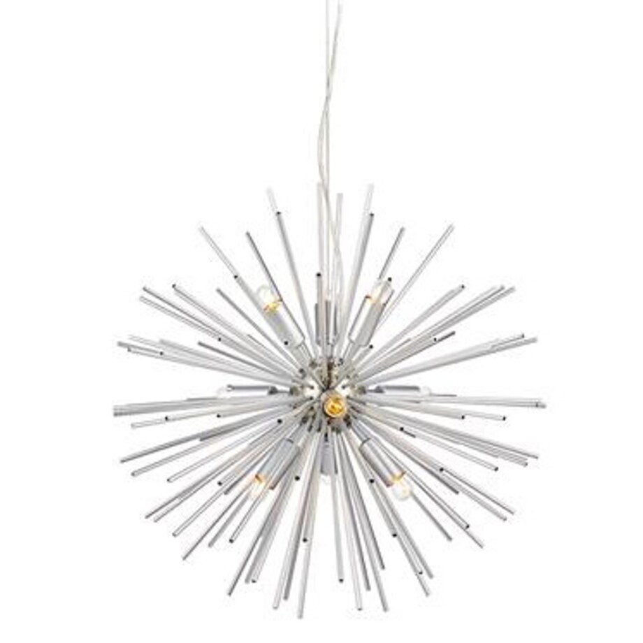 Designerska LAMPA wisząca SOLEIL 108049 Markslojd loftowa OPRAWA metalowy ZWIS pręty explosion srebrne