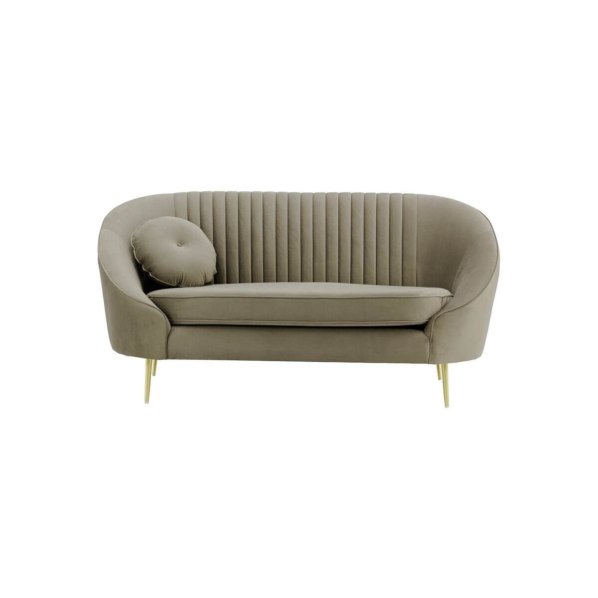 Sofa dwuosobowa Kooper z przeszyciami-Velluto 17