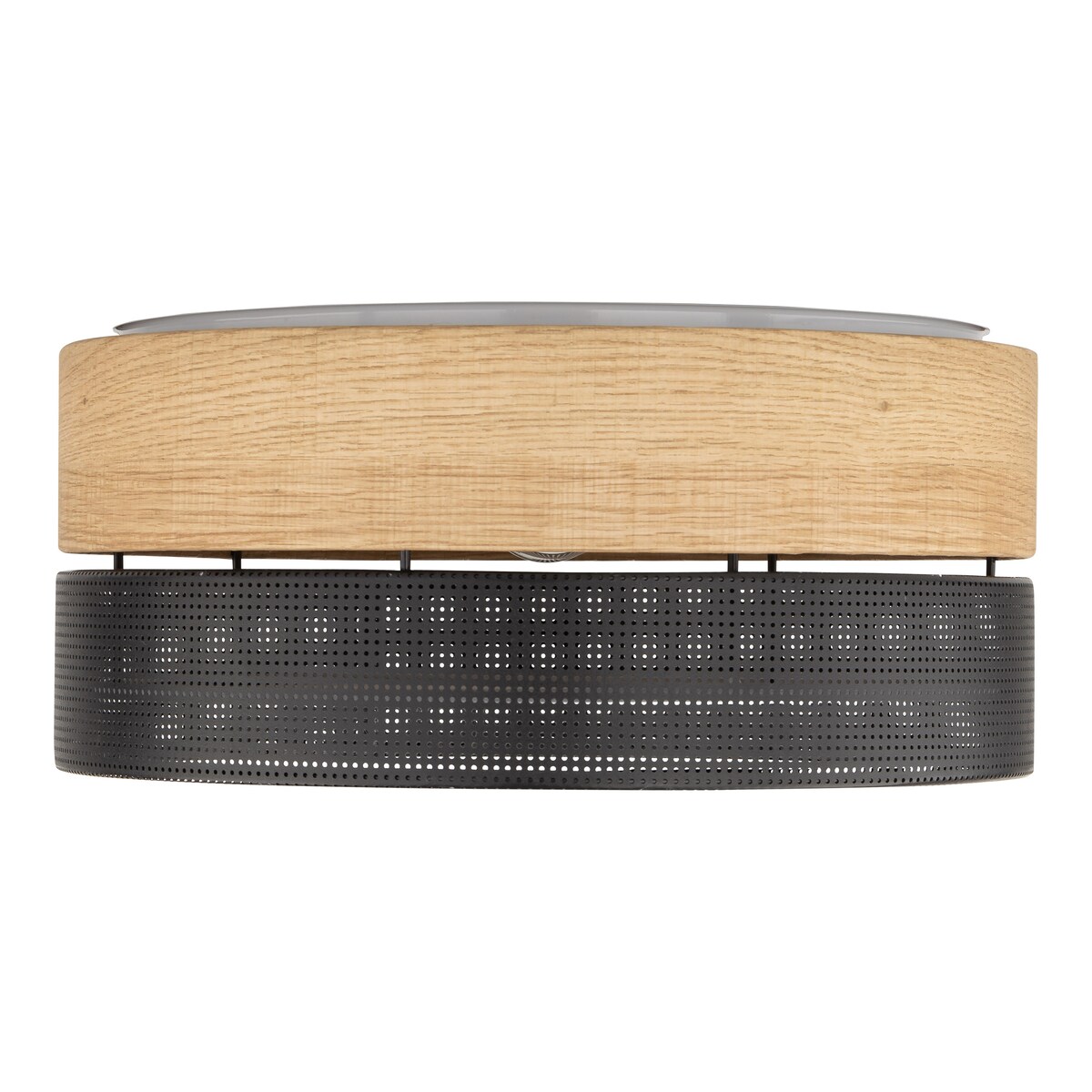 Lampa sufitowa TK Lighting NICOL 4800 czarno-beżowa 4xE27 nowoczesna plafoniera do salonu 45 cm