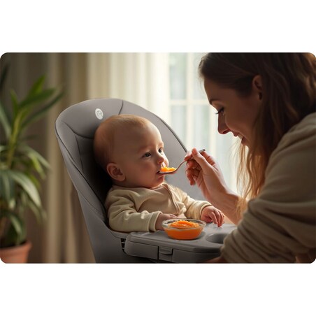 Krzesełko do karmienia dla dzieci regulowane fotelik Nukido