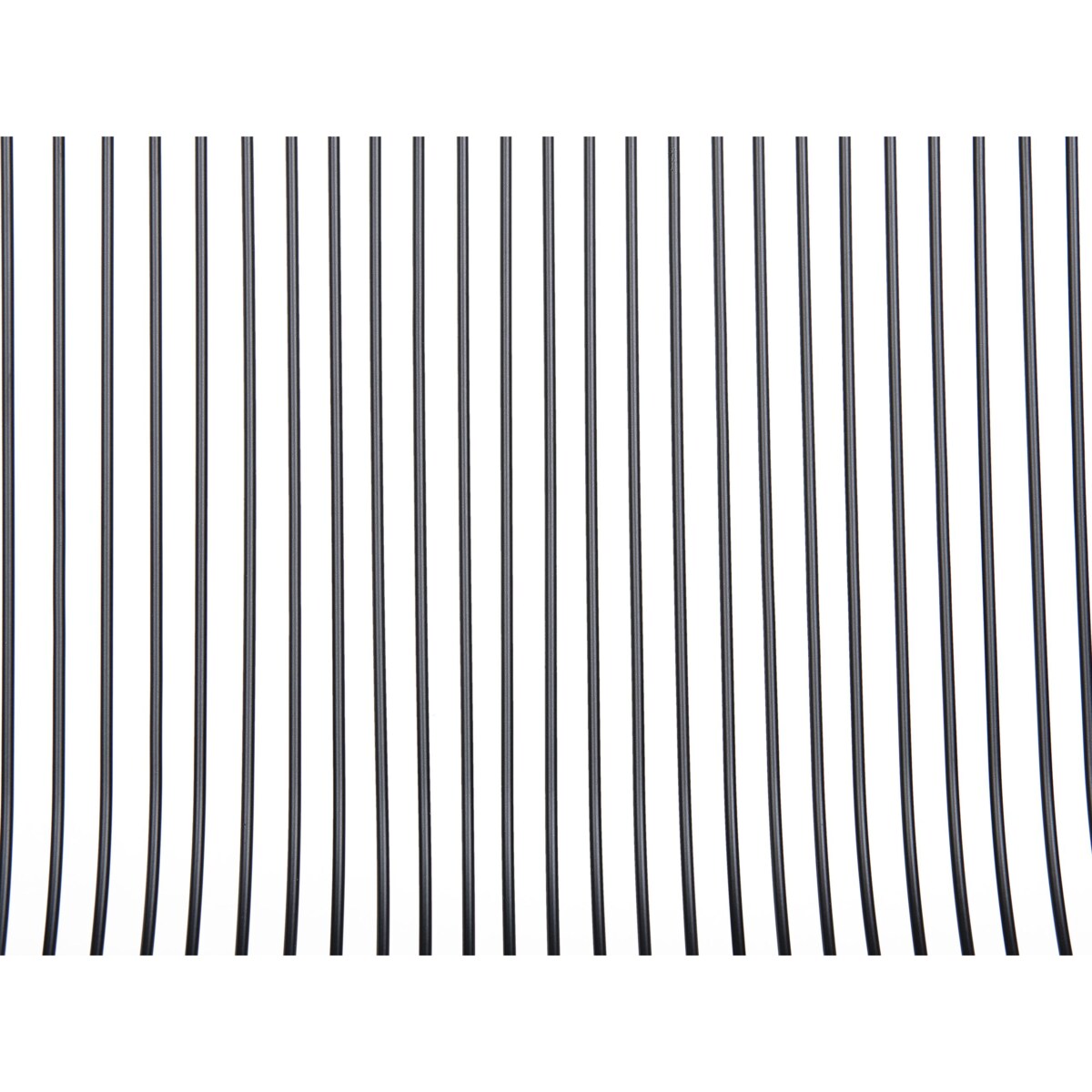 Zestaw 2 krzeseł do jadalni czarny AURORA