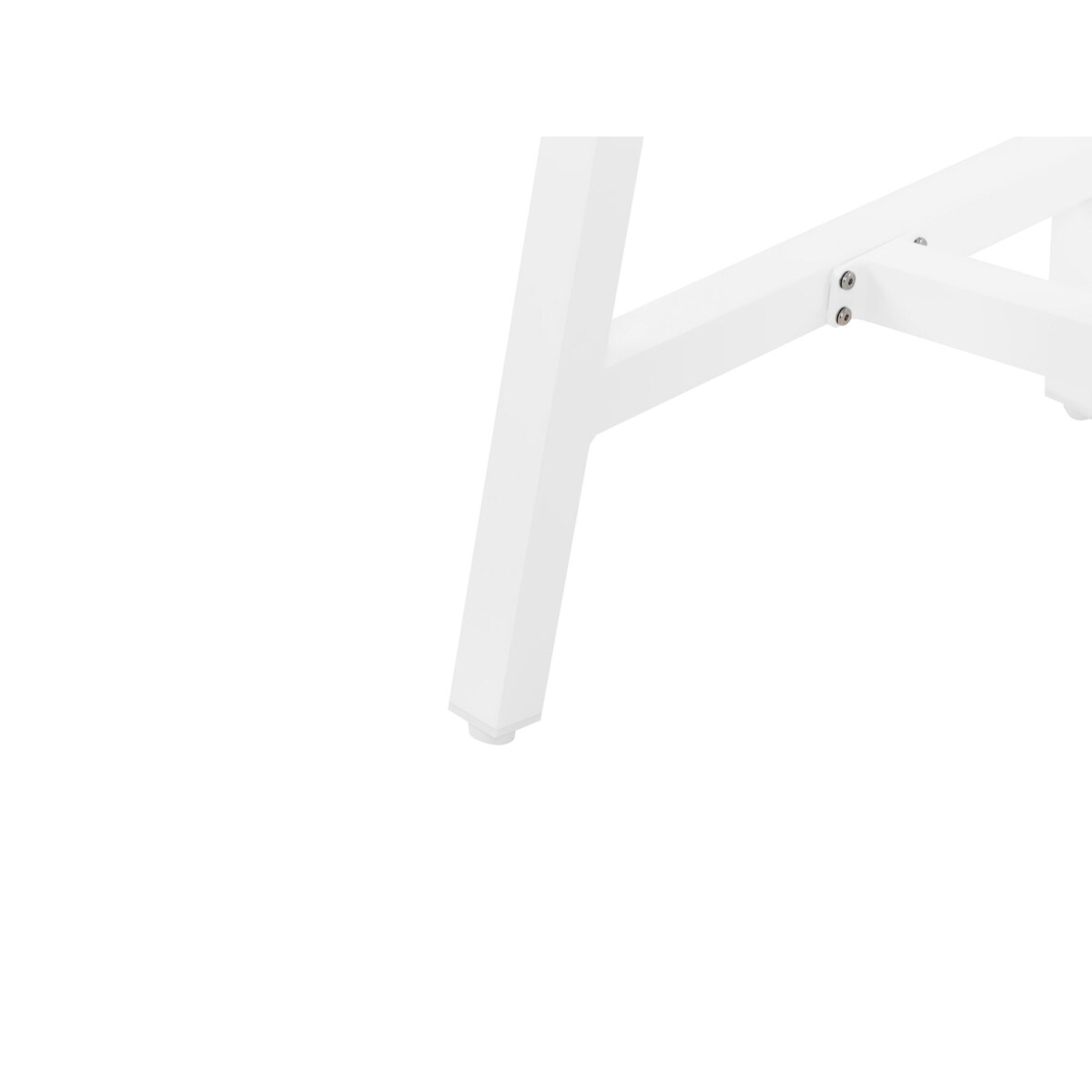 Stół ogrodowy Metal Biały FRATTE