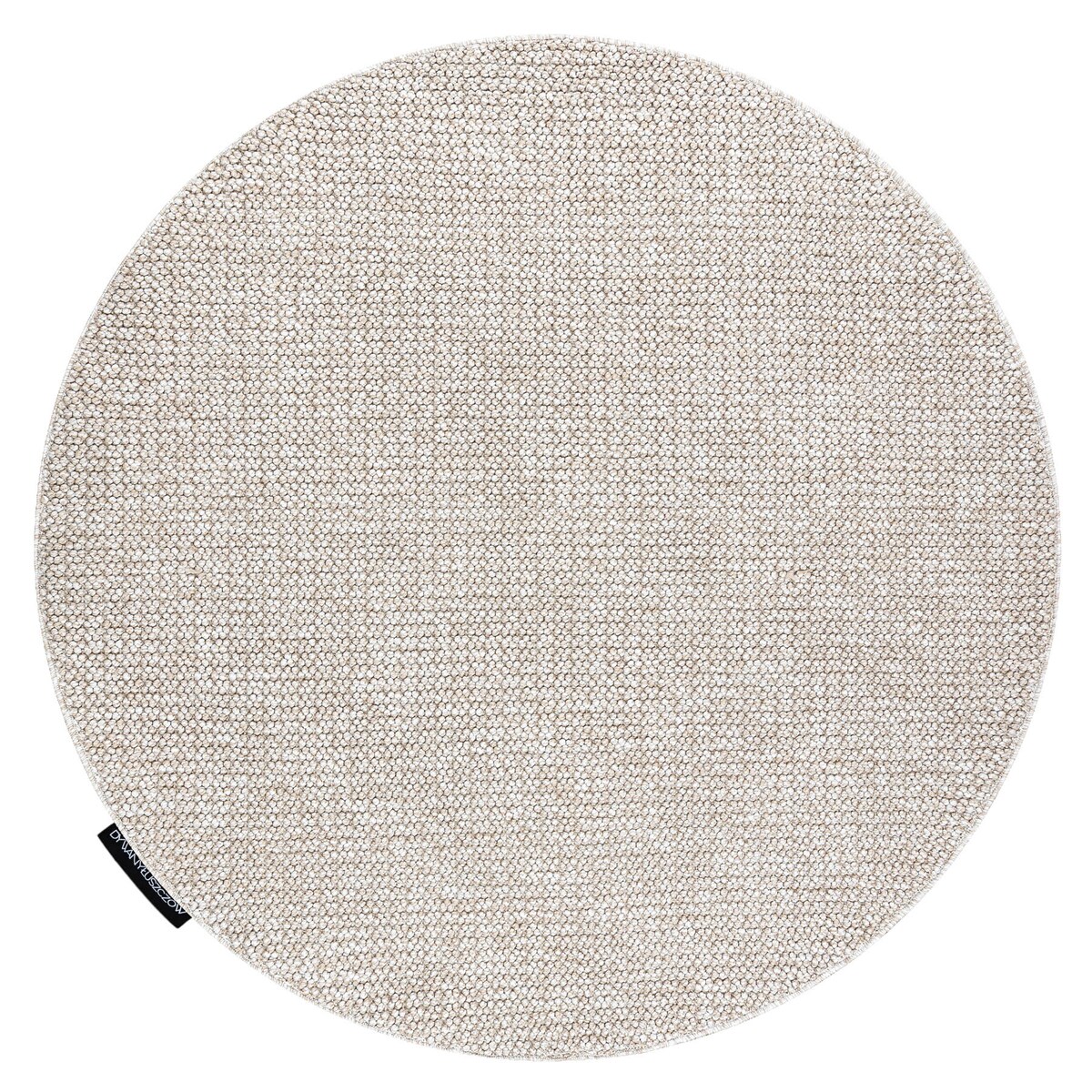 Dywan CASABLANCA LOOP koło beż pętelkowy, koło 150 cm