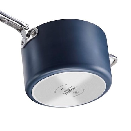 Zestaw 3 naczyń z pokrywkami + stojak Space Joseph Joseph