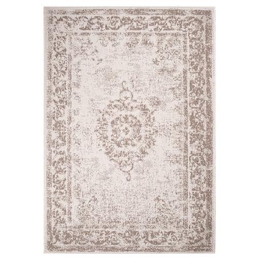 Funkcjonalny dywan na zewnątrz i do wnętrz, dwustronny DUO 55770 Krem 80x150