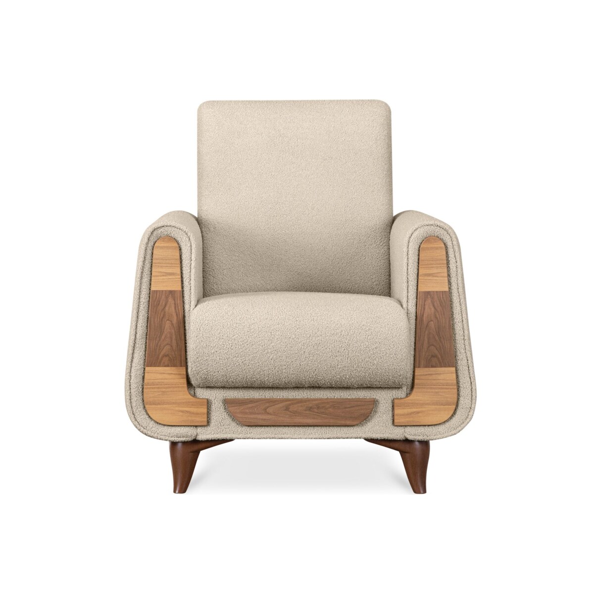 KONSIMO GUSTAVO Kremowy fotel