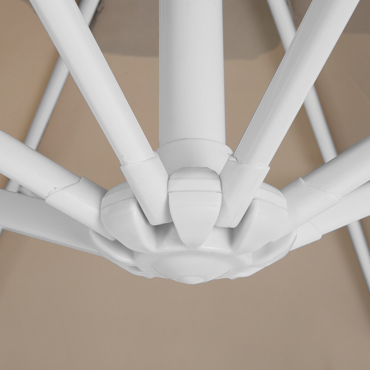 Parasol ogrodowy na wysięgniku 250 cm MONZA Piaskowy