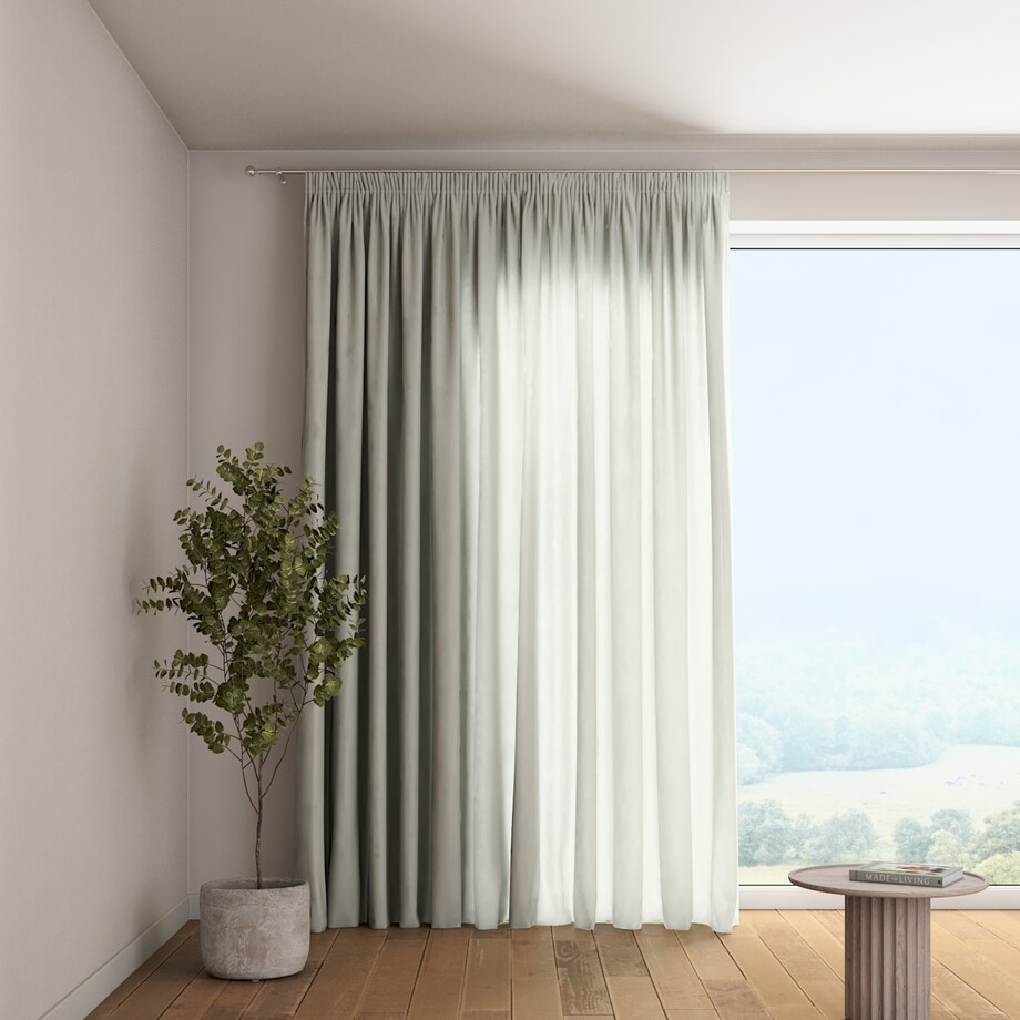 Zasłona na taśmie marszczącej 1 szt. 130x245 prześwitujący, naturalny