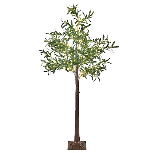 Dekoracja ogrodowa LED CELIONI 180 cm Drzewko Zielony