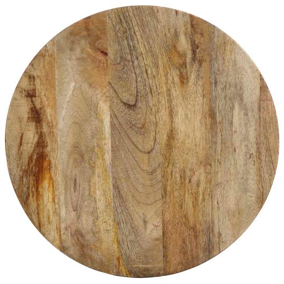 vidaXL Stolik pomocniczy, Ø37x45 cm, lite drewno mango