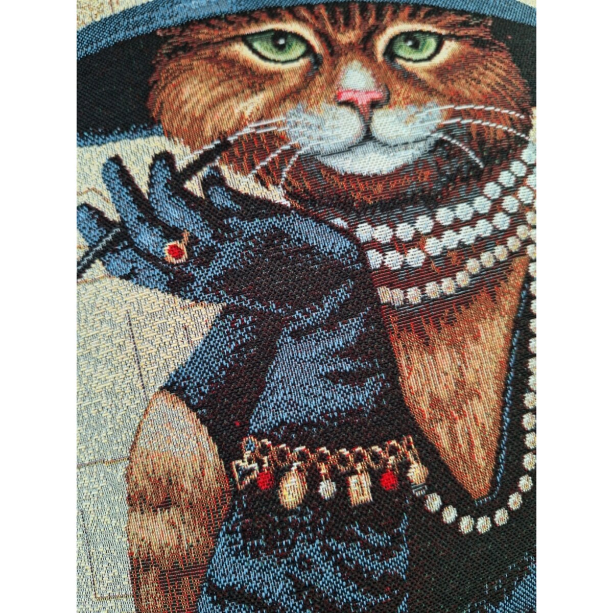 Poszewka Na Poduszkę Jasiek 45X45 Cm Żakardowa Dekoracyjna Ozobna Śniadanie U Tiffaniego