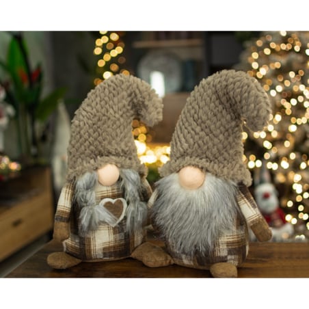 SKRZAT krasnal na prezent święta Mikołaj gnom DUŻY