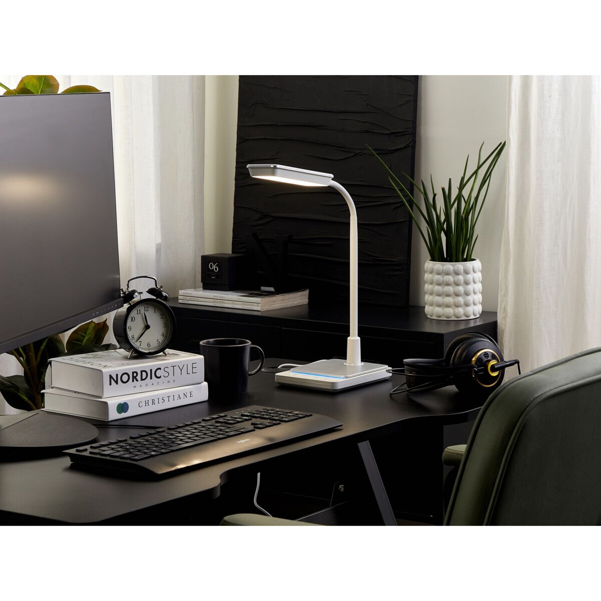 Lampa biurkowa LED biała CENTAURUS