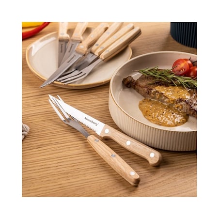 Klausberg zestaw sztućców do steków 8 sztuk 63938