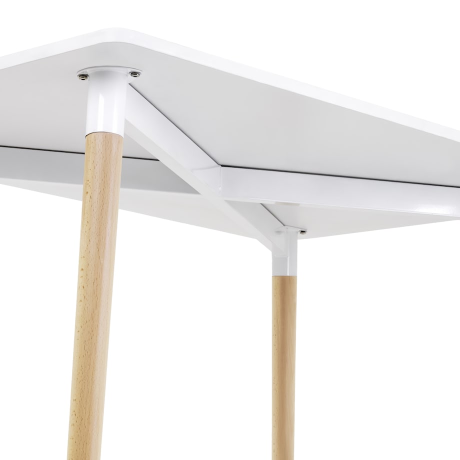 Nowoczesny Biały Kwadratowy Stół Do Salonu Jadalni Kuchni