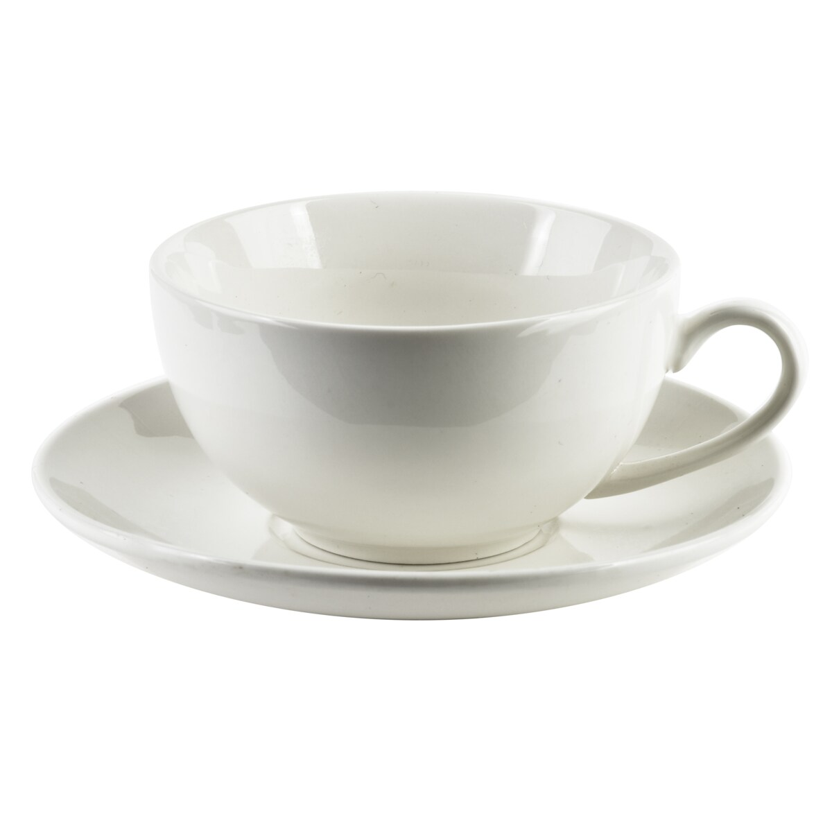 BASIC Filiżanka ze spodkiem 220ml 14X11X6cm