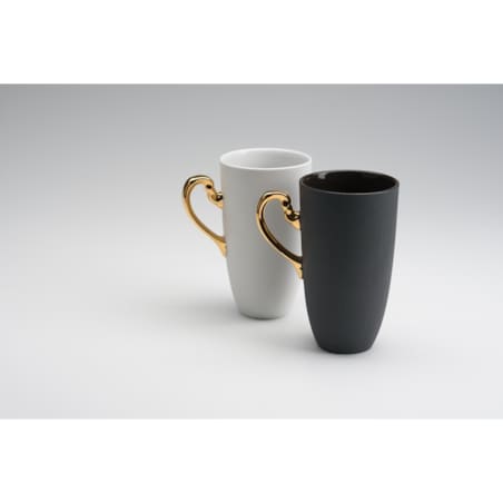 Kubek 450 ml NECTAR white gold CD37