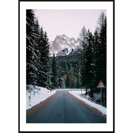 Poster Story, Plakat, Obraz - Zimowa Wycieczka w Góry, wymiary 60 x 84 cm