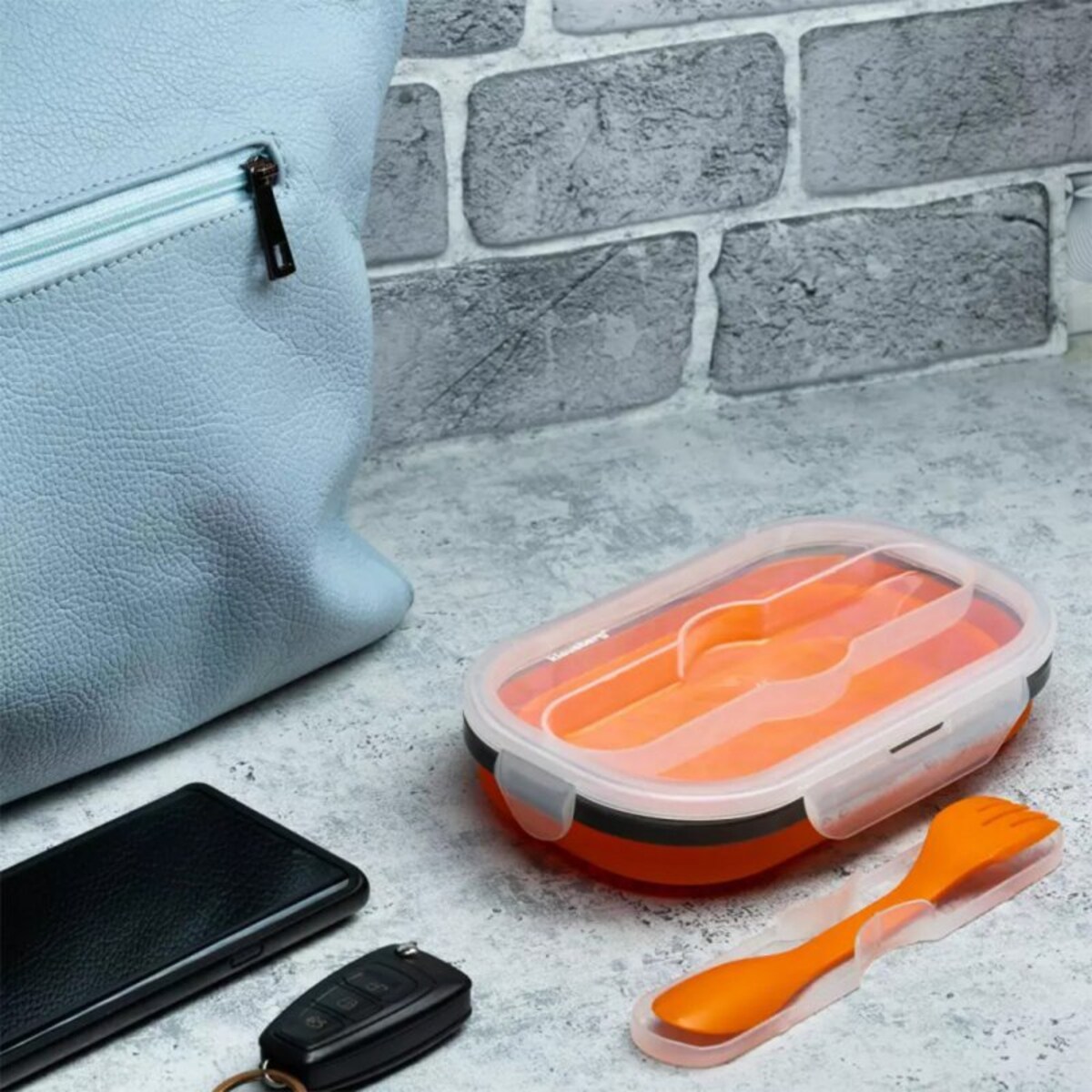 Silikonowy Składany Lunch Box Klausberg Kb-7022