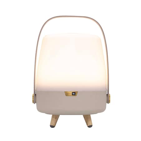 KOODUU LITE-UP PLAY MINI Lampa przenośna z głośnikiem - Beżowy