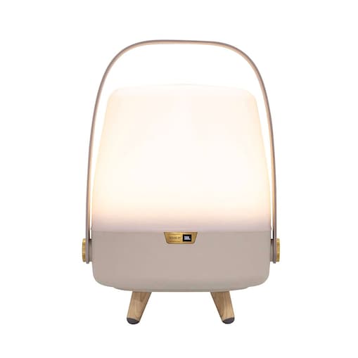 KOODUU LITE-UP PLAY MINI Lampa przenośna z głośnikiem - Beżowy