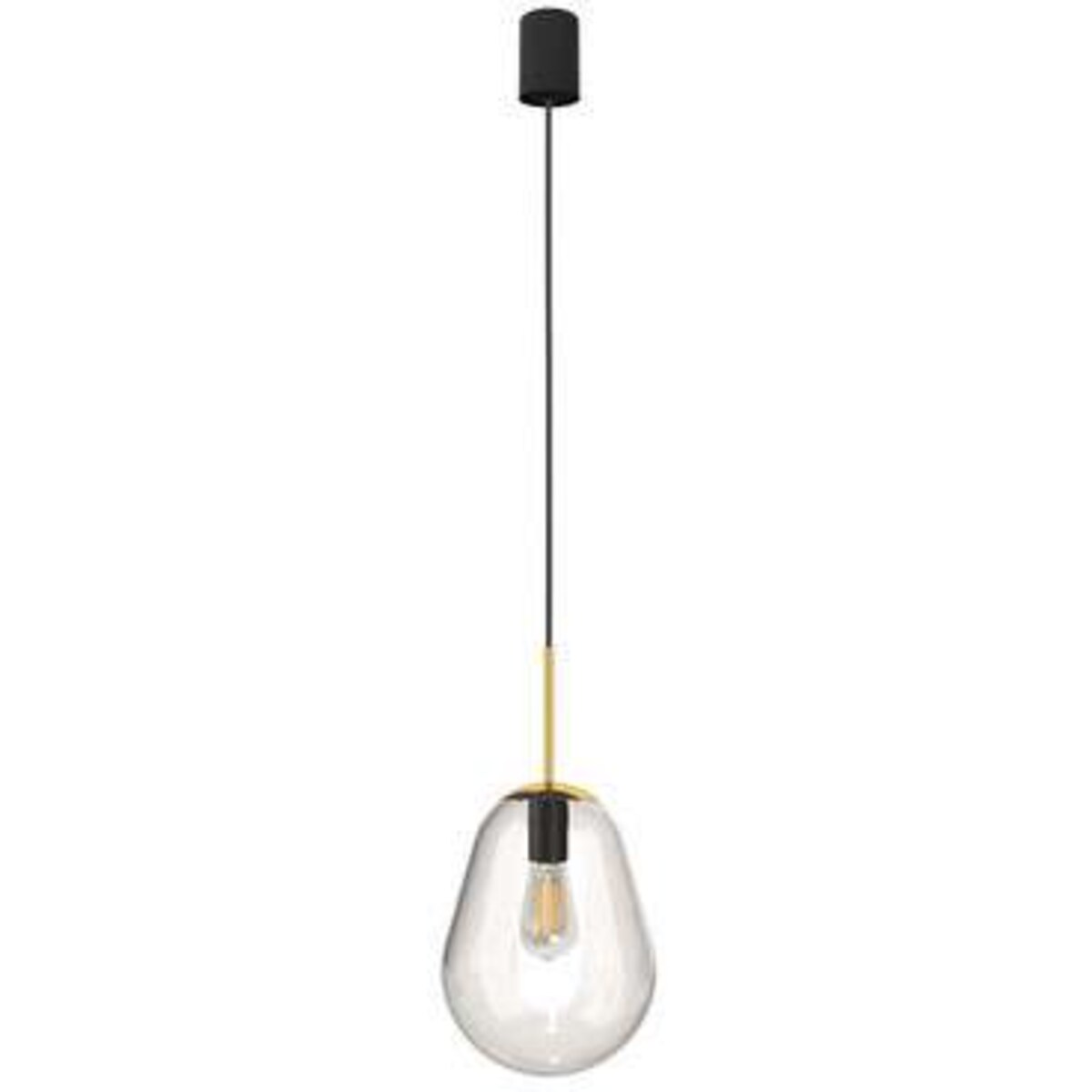 Lampa sufitowa 8673 PEAR S Transparentny Nowodvorski
