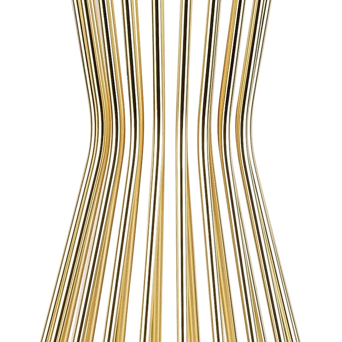 Lampa stołowa hampton Filo MT1235 Step druciana złota czarna