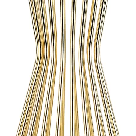 Lampa stołowa hampton Filo MT1235 Step druciana złota czarna