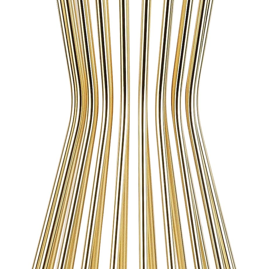 Lampa stołowa hampton Filo MT1235 Step druciana złota czarna