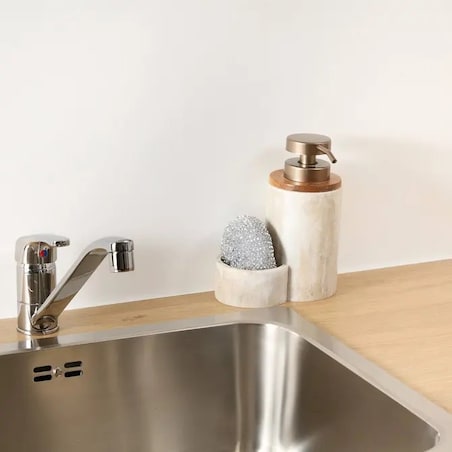 Dozownik z miejscem na gąbkę, 330 ml, Come